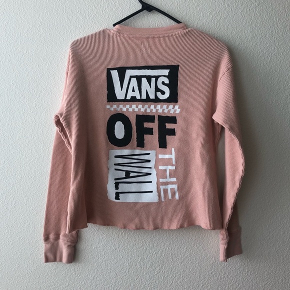Vans Tops - Vans Long Sleeve Crop Top